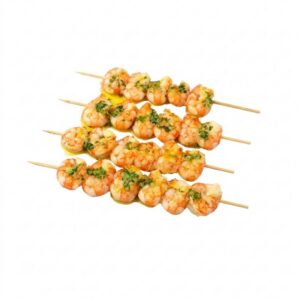 Brocheta Langostino Marinado