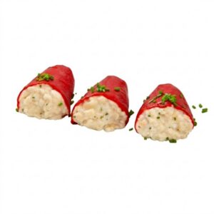 Pimientos rellenos de Bacalao
